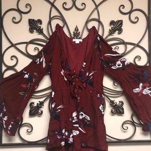 Bell Sleeve Romper